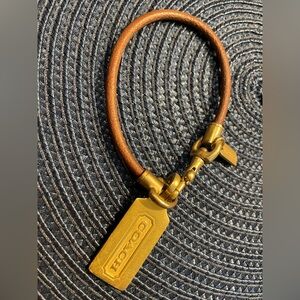 Coach Brown and Gold Jewelry Accessory